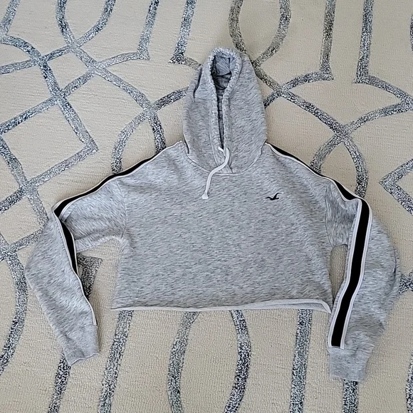 Hollister Cropped Hoodie - Picture 1 of 5